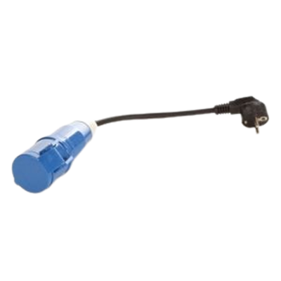 ADAPTADOR HEMBRA CEE 17/MACHO - 40 CMS.